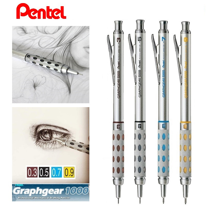 Pentel Pen Graphgear - Pentel GRAPHGEAR 1000 Porte-mine, Dessin de