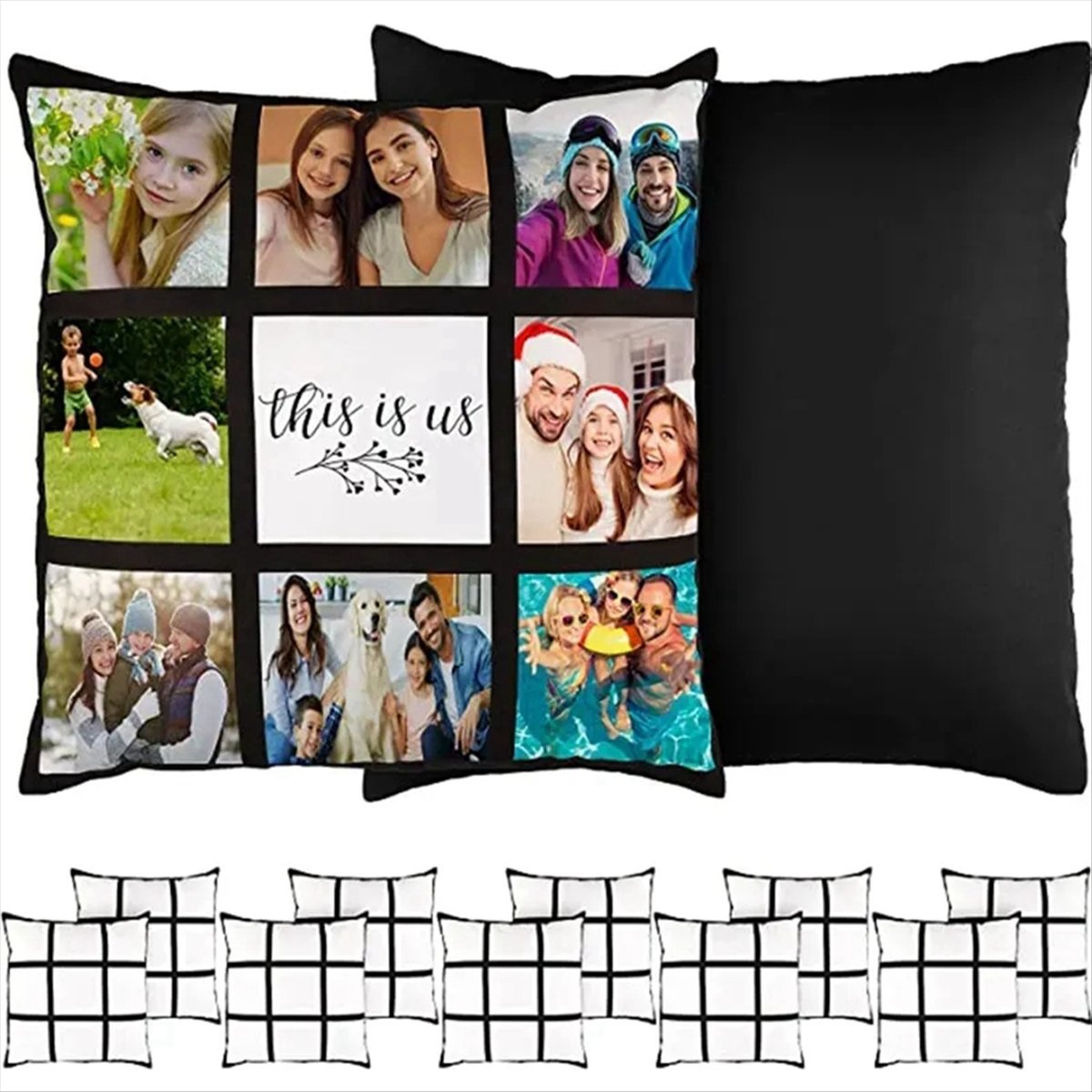 A75K 6 pièces Sublimation pann - Pillow Cover Sublimation avis et prix