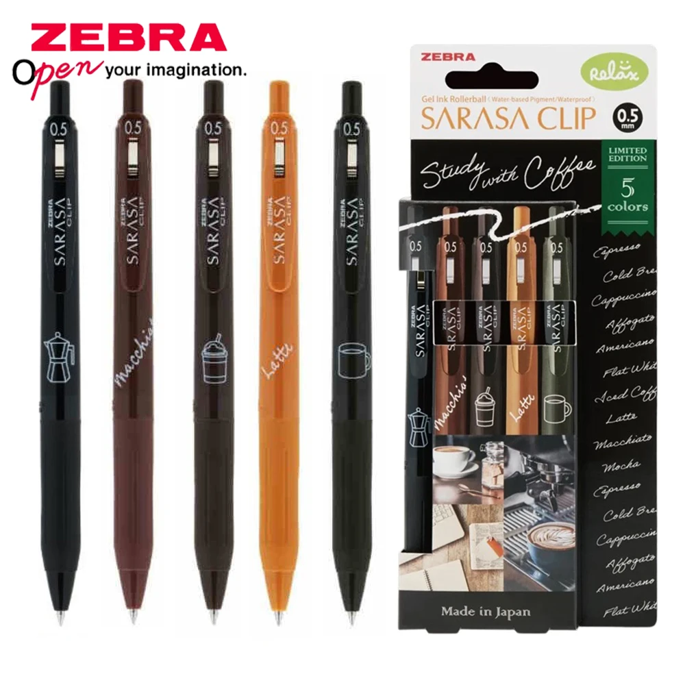 Ensemble de stylos gel BRA tra - Zebra Pen Sarasa avis et prix