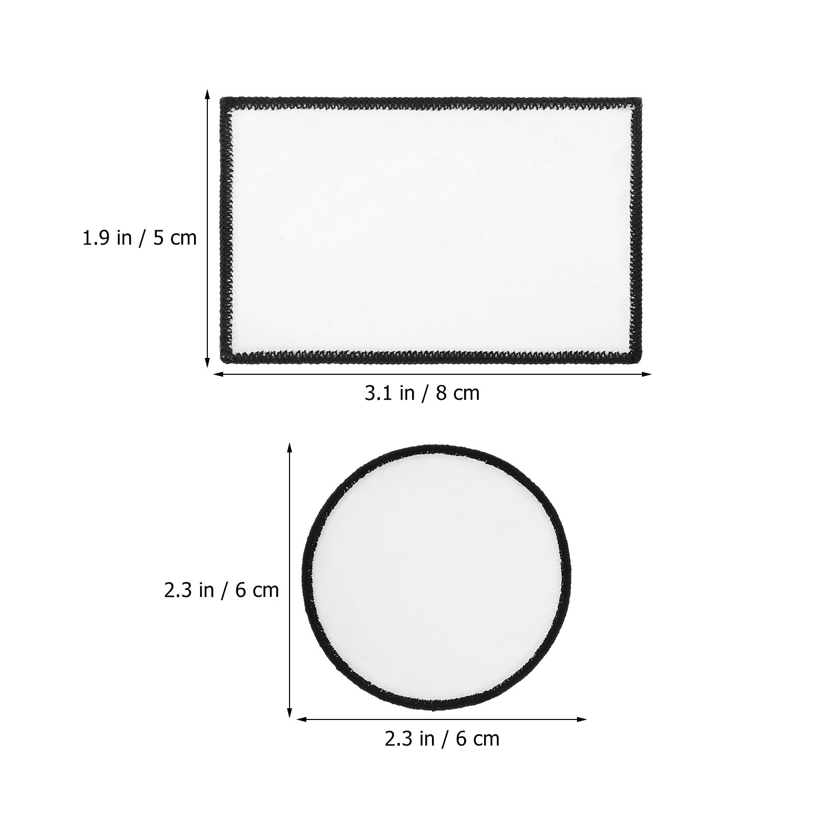 30 Patchs thermocollants vierg - Hat Sublimation Blank avis et prix