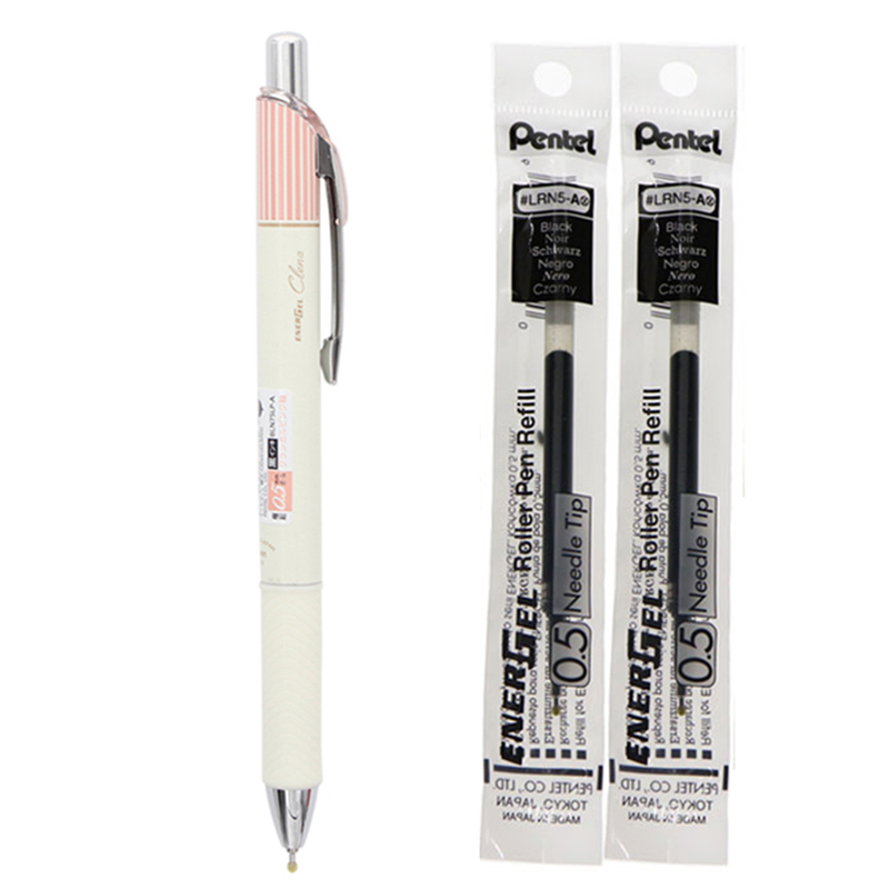 1 stylo + 2 recharges LifeMast - Pentel Pen Energel avis et prix